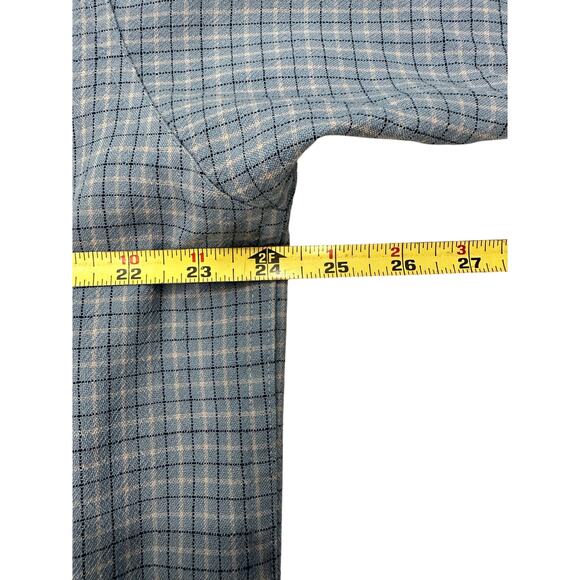 Filson Vintage 100% Virgin Wool Long Sleeve Button Up Plaid Shirt Men's Size L - Picture 6 of 10